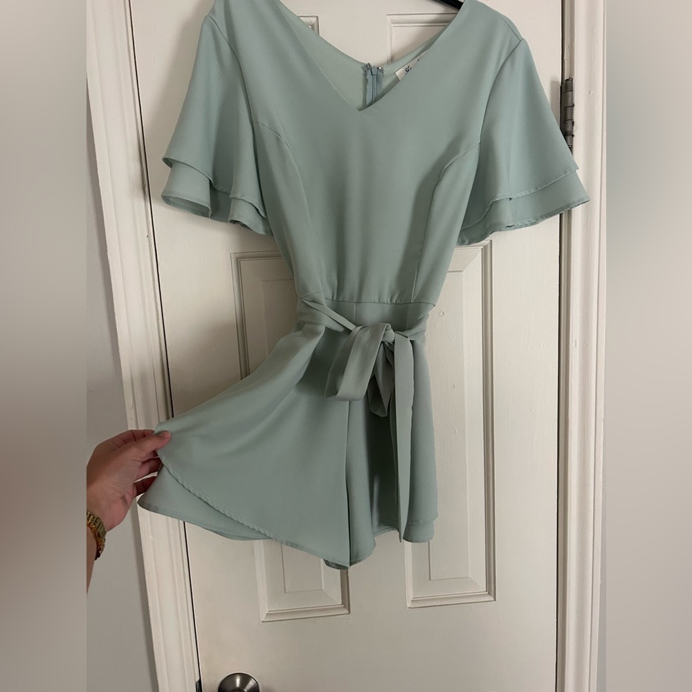 Blue Romper - Picture 2 of 3
